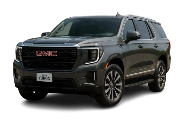 White GMC Car for Umrah